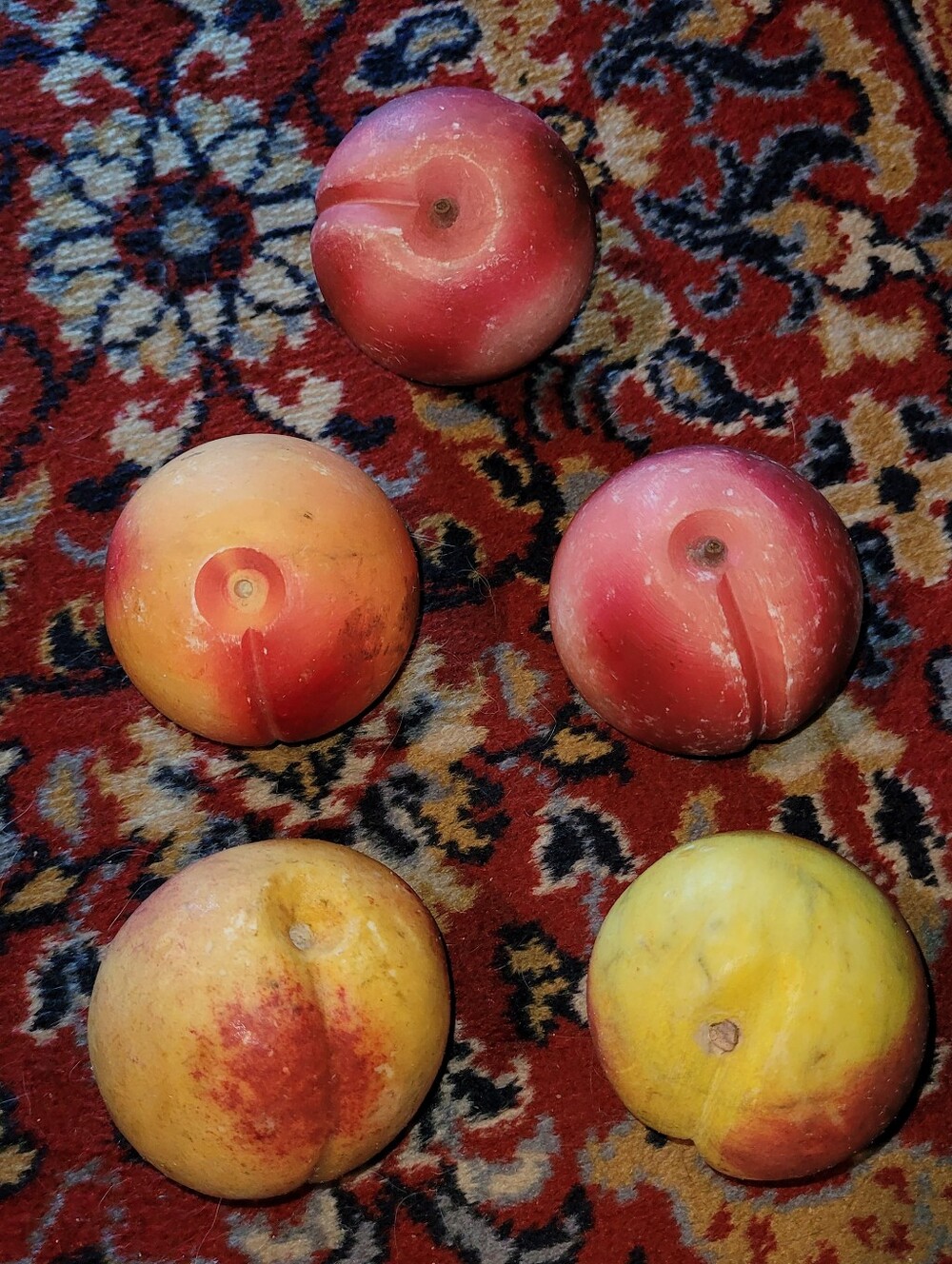 Vintage Stone Fruit Peaches - Picture 10 of 10